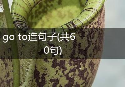 go to造句子(共60句)