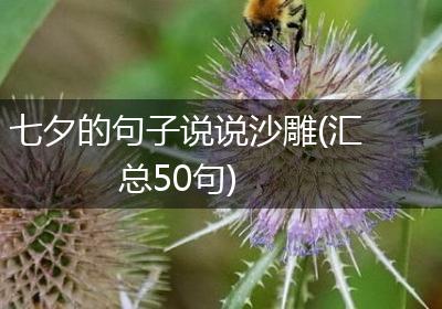七夕的句子说说沙雕(汇总50句)