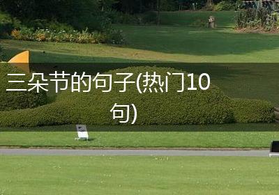 三朵节的句子(热门10句)