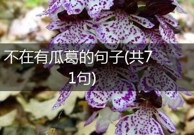 不在有瓜葛的句子(共71句)