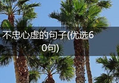 不忠心虚的句子(优选60句)