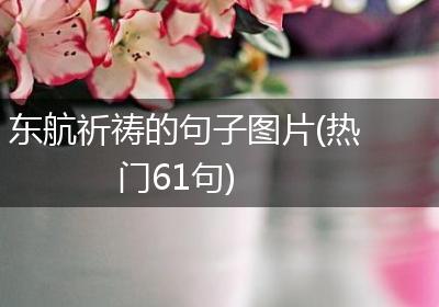 东航祈祷的句子图片(热门61句)