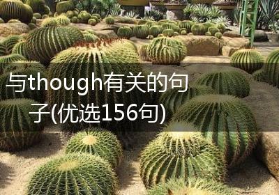 与though有关的句子(优选156句)