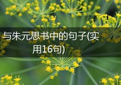 与朱元思书中的句子(实用16句)