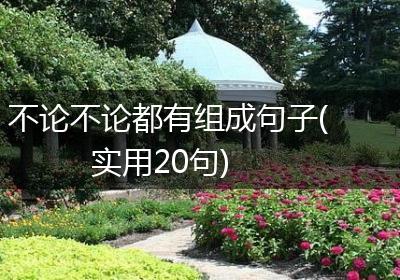 不论不论都有组成句子(实用20句)