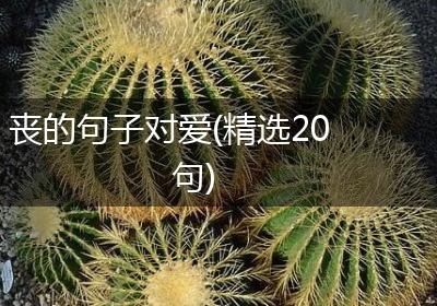 丧的句子对爱(精选20句)