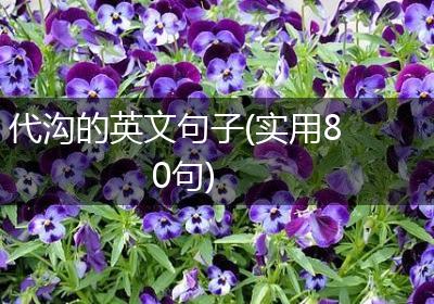 代沟的英文句子(实用80句)