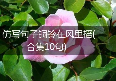 仿写句子铜铃在风里摇(合集10句)