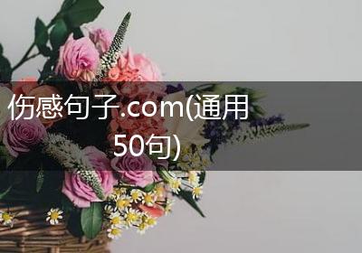 伤感句子.com(通用50句)
