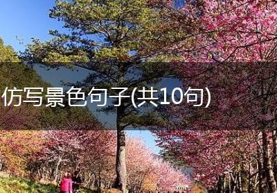 仿写景色句子(共10句)