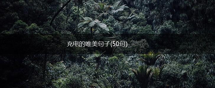 充电的唯美句子(50句),第1张