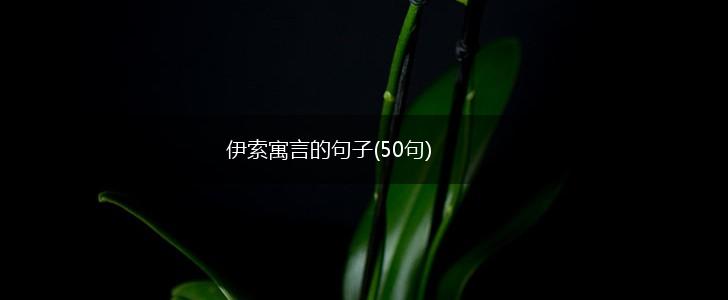 伊索寓言的句子(50句),第1张