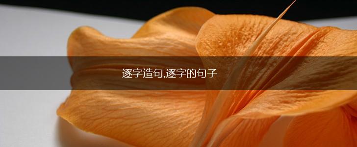 逐字造句,逐字的句子,第1张