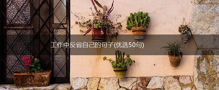 工作中反省自己的句子(优选50句),第1张