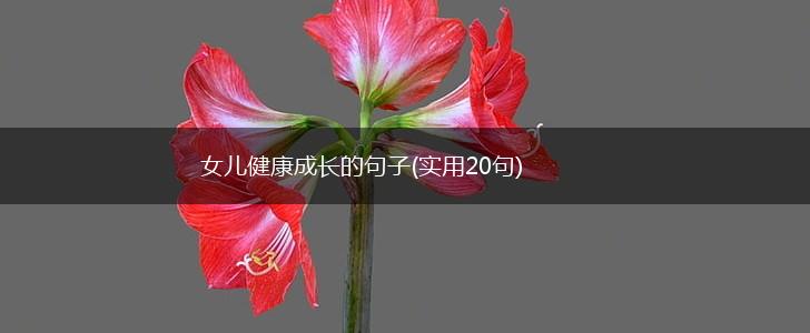 女儿健康成长的句子(实用20句),第1张