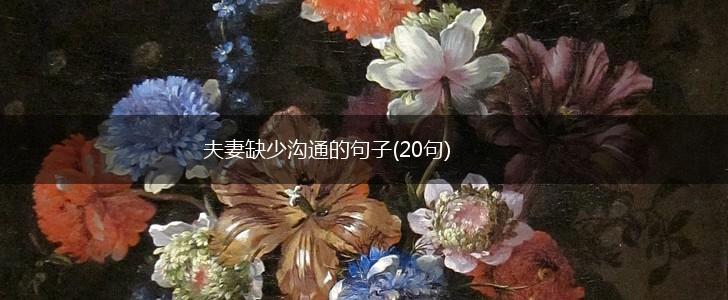 夫妻缺少沟通的句子(20句),第1张