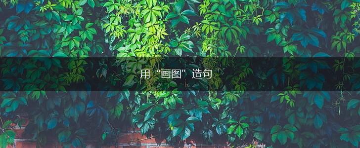 用“画图”造句,第1张