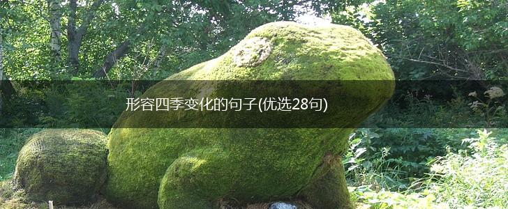 形容四季变化的句子(优选28句),第1张
