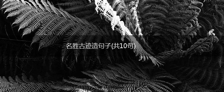 名胜古迹造句子(共10句),第1张