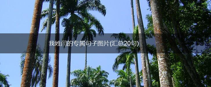 我姓闫的专属句子图片(汇总20句),第1张