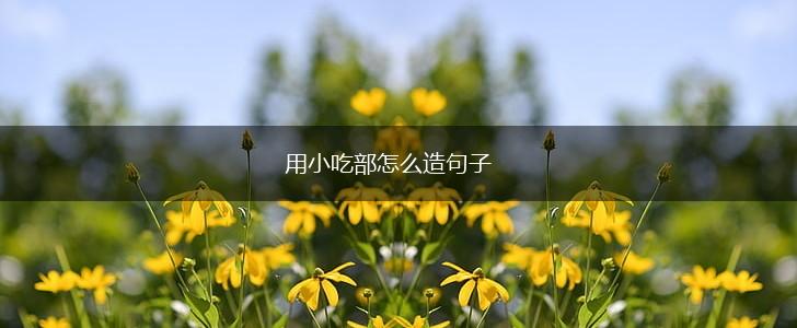 用小吃部怎么造句子,第1张