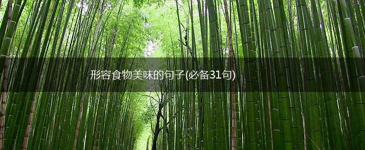 形容食物美味的句子(必备31句),第1张