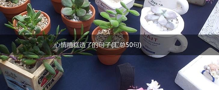 心情糟糕透了的句子(汇总50句),第1张