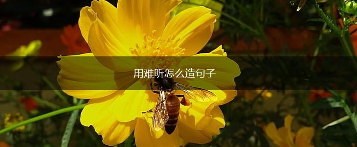 用难听怎么造句子,第1张
