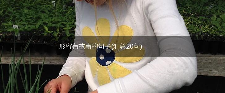 形容有故事的句子(汇总20句),第1张