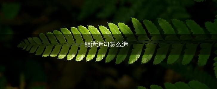 酿造造句怎么造,第1张