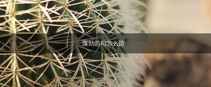 蓬勃造句怎么造,第1张