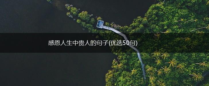 感恩人生中贵人的句子(优选50句),第1张