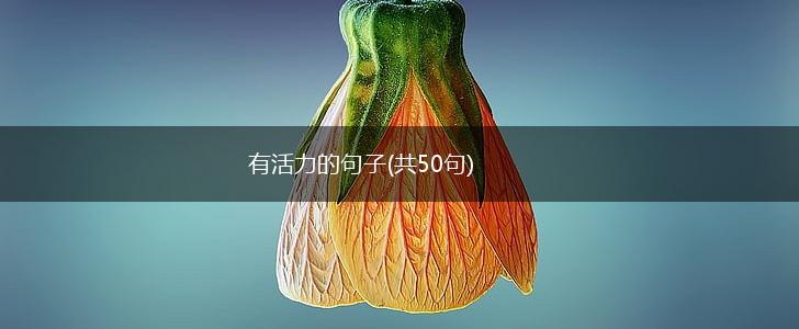 有活力的句子(共50句),第1张