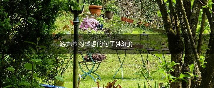 游九寨沟感想的句子(43句),第1张