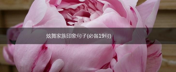 炫舞家族印象句子(必备19句),第1张