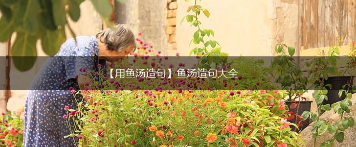 【用鱼汤造句】鱼汤造句大全,第1张
