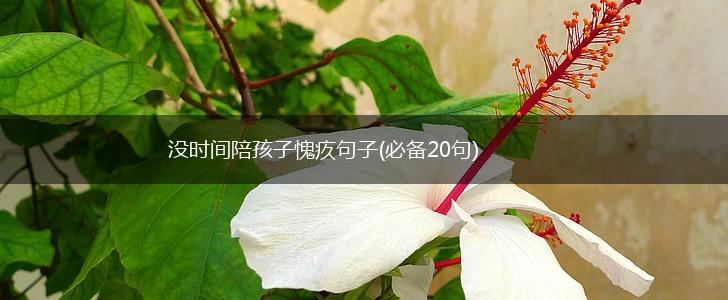 没时间陪孩子愧疚句子(必备20句),第1张