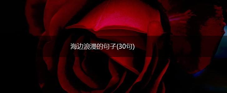 海边浪漫的句子(30句),第1张