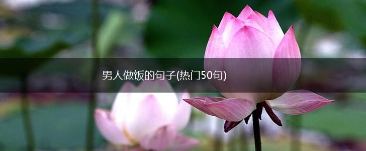 男人做饭的句子(热门50句),第1张