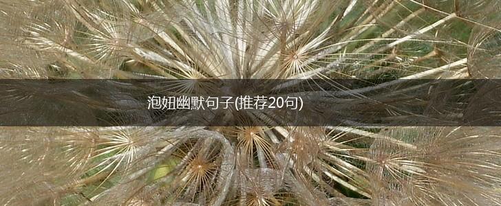 泡妞幽默句子(推荐20句),第1张