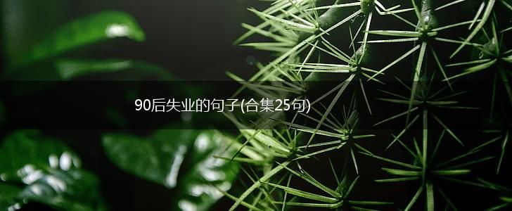 90后失业的句子(合集25句),第1张