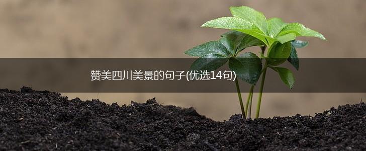 赞美四川美景的句子(优选14句),第1张