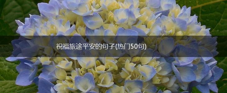 祝福旅途平安的句子(热门50句),第1张