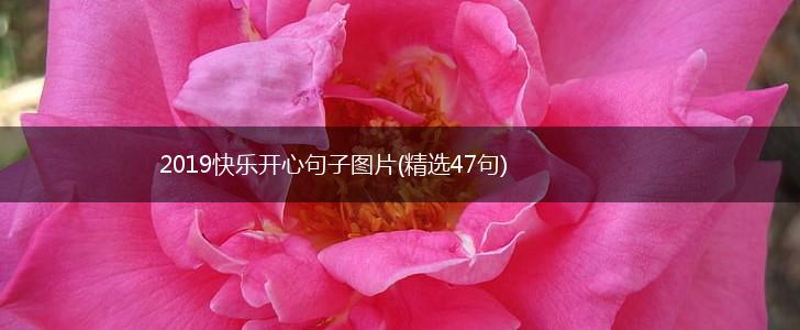 2019快乐开心句子图片(精选47句),第1张