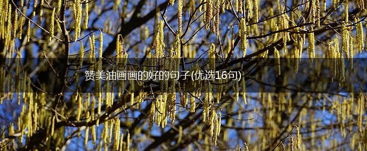 赞美油画画的好的句子(优选16句),第1张