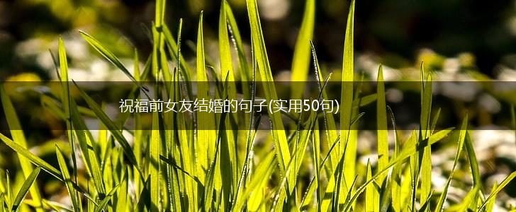 祝福前女友结婚的句子(实用50句),第1张