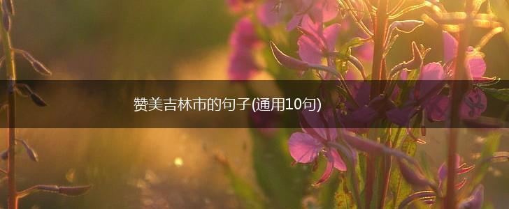赞美吉林市的句子(通用10句),第1张