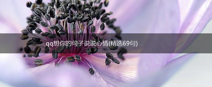 qq想你的句子说说心情(精选69句),第1张
