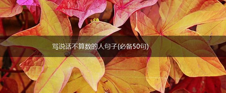 骂说话不算数的人句子(必备50句),第1张