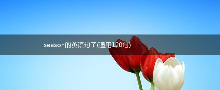 season的英语句子(通用120句),第1张